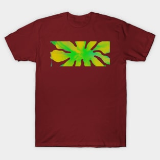 Happy green yellow leaf T-Shirt